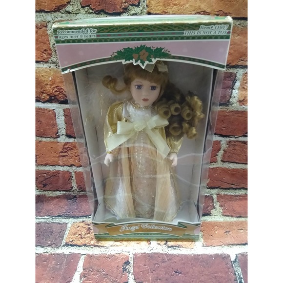 Angel Collection Vintage 1997 Porcelain Doll in Original Box - Picture 1 of 3